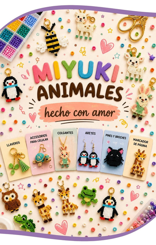 Miyuki Animales - 15 Patrones en PDF descargables